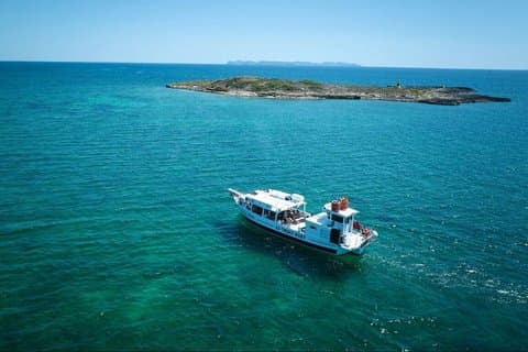 Es Trenc Boat Tour 4h departure from Colonia Sant Jordi