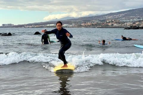 She surf Tenerife Las Americas