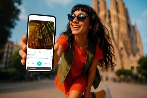 Sagrada Familia Fast Track Ticket and Audio Tour on Your Phone