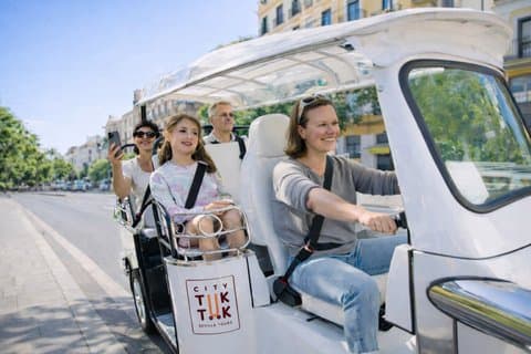 Seville City Highlights Private Panoramic Tuk Tuk Tour