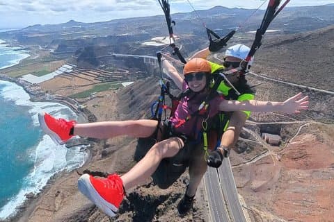 Gran Canaria Tandem Paragliding with transfer included