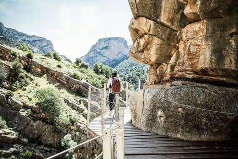 From Malaga and Costa del Sol Excursion to Caminito del Rey
