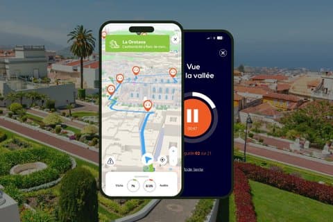 GPS Audioguide app: From the historic center to the beautiful terraced gardens (Offline).