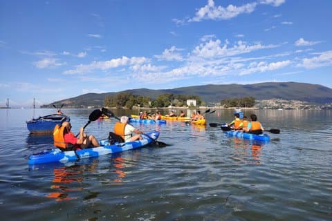 Kayak tour of San Simon Island and San Anton