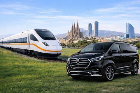 Private Transfers From Barcelona Sants Train Station to any Hotel in Bcn City