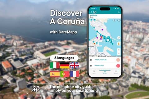 TOP A Coruña : Private guided tour with your mobile