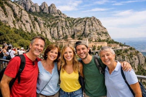 Best of Montserrat: Private Guided Tour with Pick-Up & Drop-Off