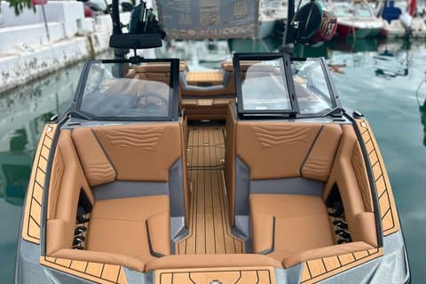 Private boat in Marbella with drinks and water sports