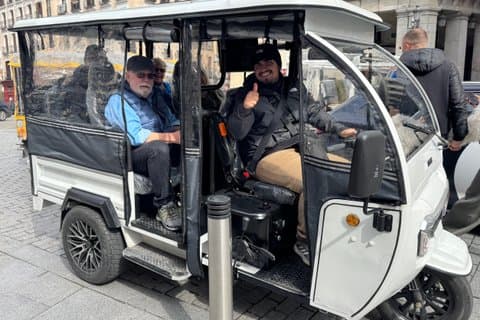 Madrid Electric Tuk Tour with View