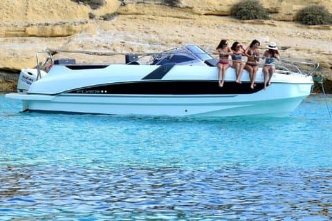 Valencia Private Motorboat Rental with drinks