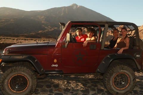 Teide Sunset Jeep Tour from South Tenerife