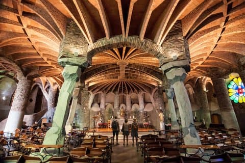 Gaudi Lesser-Known Art: Colonia Guell, Casa Vicens & Bellesguard