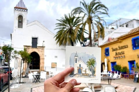 Tour and Drawing in Marbella. No previous experience