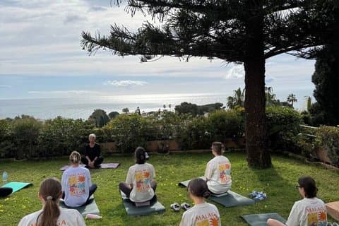 Marbella Beach Fun Yoga or Pilates, Private Hen Party Experience