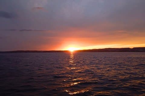 Sunset Yacht from La Duquesa with Cava