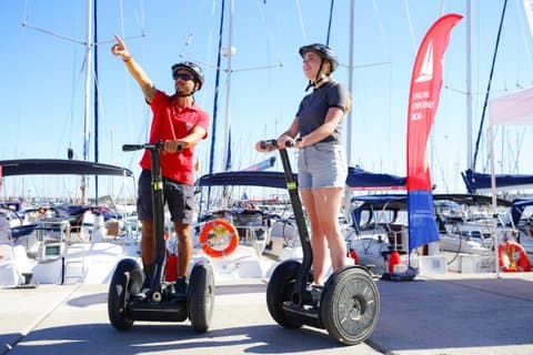 Segway Tour and Sailing Experience in Barcelona