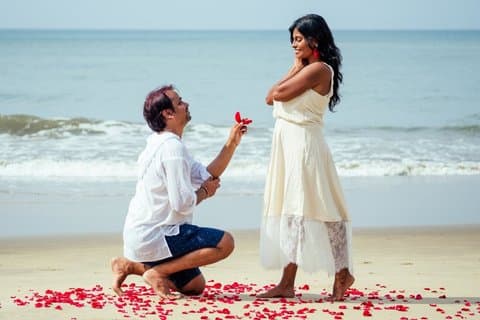 Fuerteventura Romantic Proposal Photoshoot