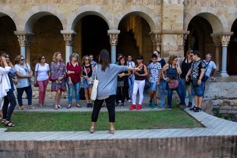 Guided tour of the Monastery of Sant Cugat History and Art