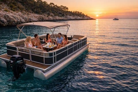 Mallorca Private Sunset Boat Charter with Cava up to 11 guests