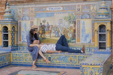 Make Seville unforgettable: Private Photoshoot at Plaza de España