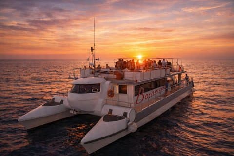 Boat Excursion at Sunset from the Port of Valencia