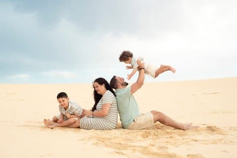 Las Dunas Private Photo Session at Sunset