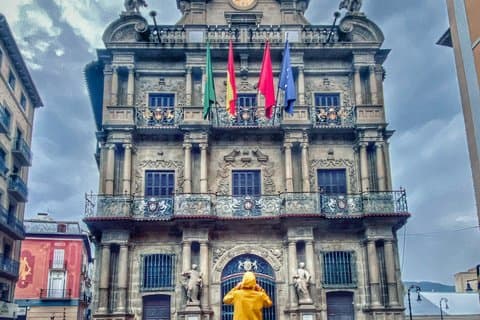 Guided Tour of Pamplona and Tasting of 4 Navarrese Wines