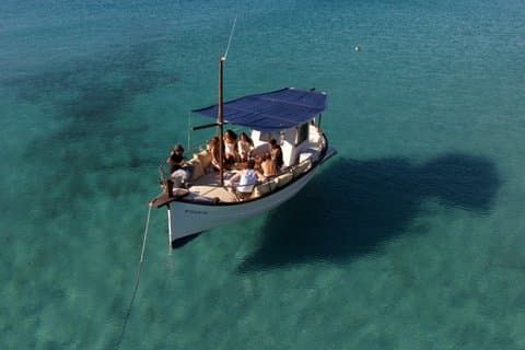 Private 4 Hour Ibiza Cove Boat Tour