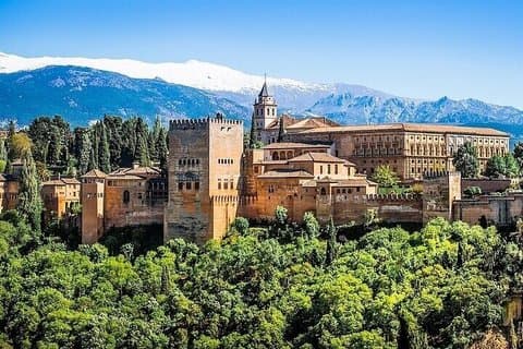 Alhambra and Nasrid Palaces Entry Ticket with Audio Guide
