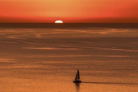 Private Sunset Sailing Tour along the North Coast