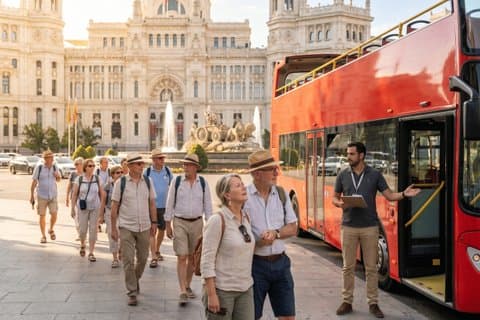 Madrid Panoramic Sightseeing Bus Tour