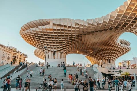 Seville Setas De Sevilla Ticket and City Highlights Audio Tour