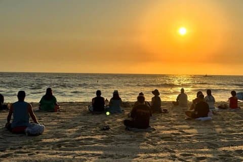 Guided Beach Breathwork and Sea Meditation in Marbella
