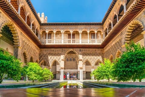 Skip the line Royal Alcazar of Seville Private Guided Tour