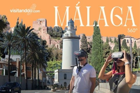 Malaga 360o Panoramic with Guided Tour or VR Experience