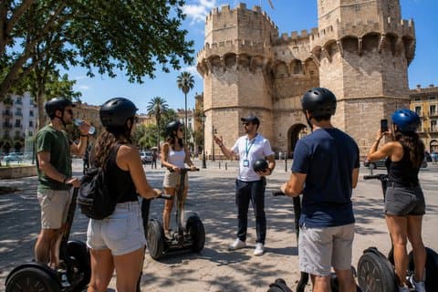 Valencia 1h Old Town Guided Segway Tour