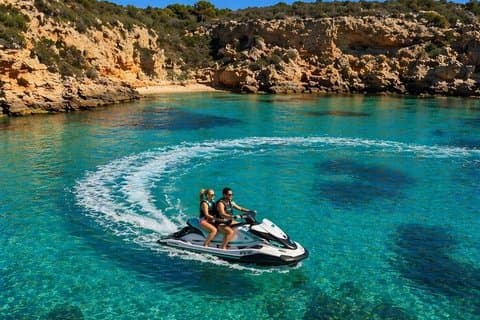 Jetski tour 1h 30min Secret Calas