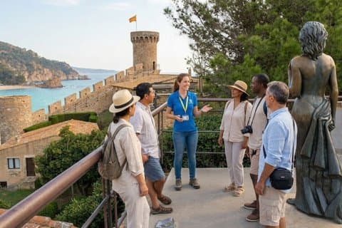 Costa Brava and Tossa de Mar from Barcelona with Walking Tour