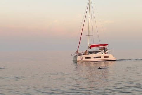 Private catamaran ride