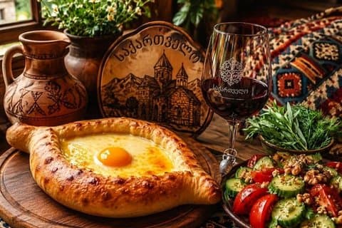 Adjarian Khachapuri Class in Valencia with a Georgian Host