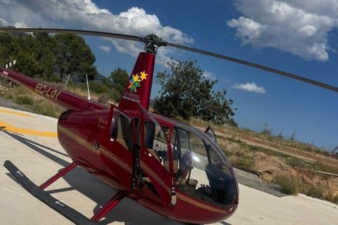 Alicante Helicopter flight on the Costa Blanca