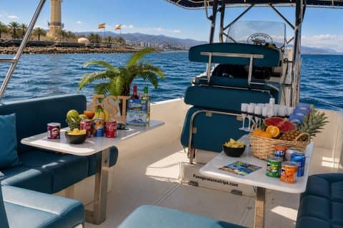 4 or 2 Hour Private Luxury Boat Rental in Fuengirola