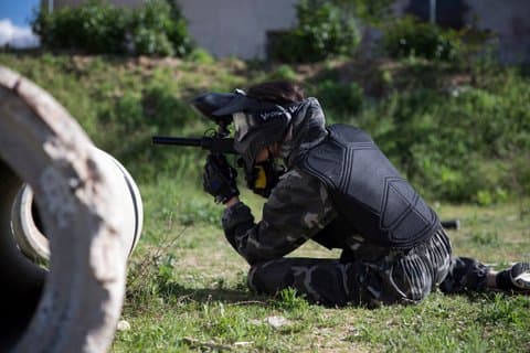 The Battle of Paint Ball Adventure in Madrid