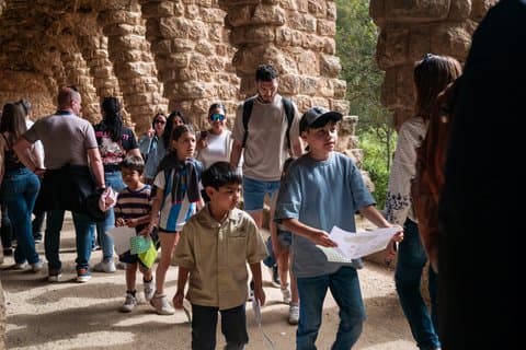 Park Guell Small Group Tour for Kids & Families in Barcelona
