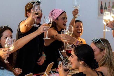 Unlimited Wine and Jewelry Workshop in Malaga