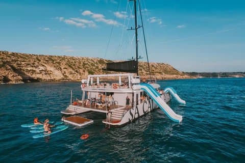 Catamaran Tour with Catering, Snorkeling and VIP Option