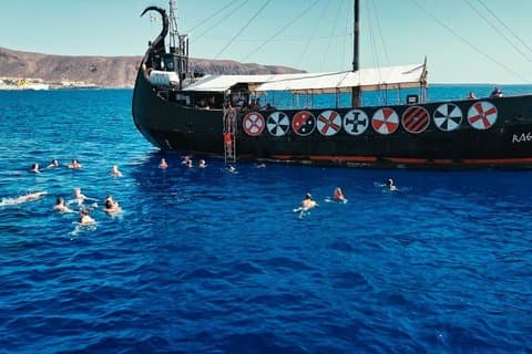 3h Viking Cruise with Drinks, Whale Watching and Swimming Time