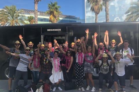 Barcelona Party Bus & After VIP club entry