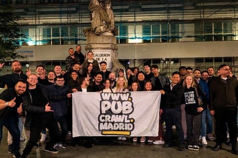 Madrid Pub Crawl: Club Entry, Bars & Shots