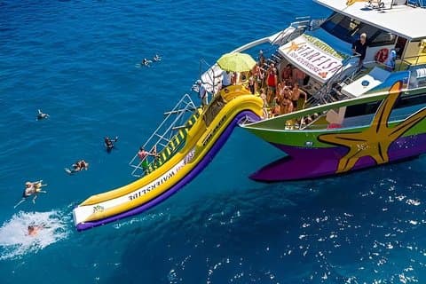 Catamaran tour and visit to Cala Figuera